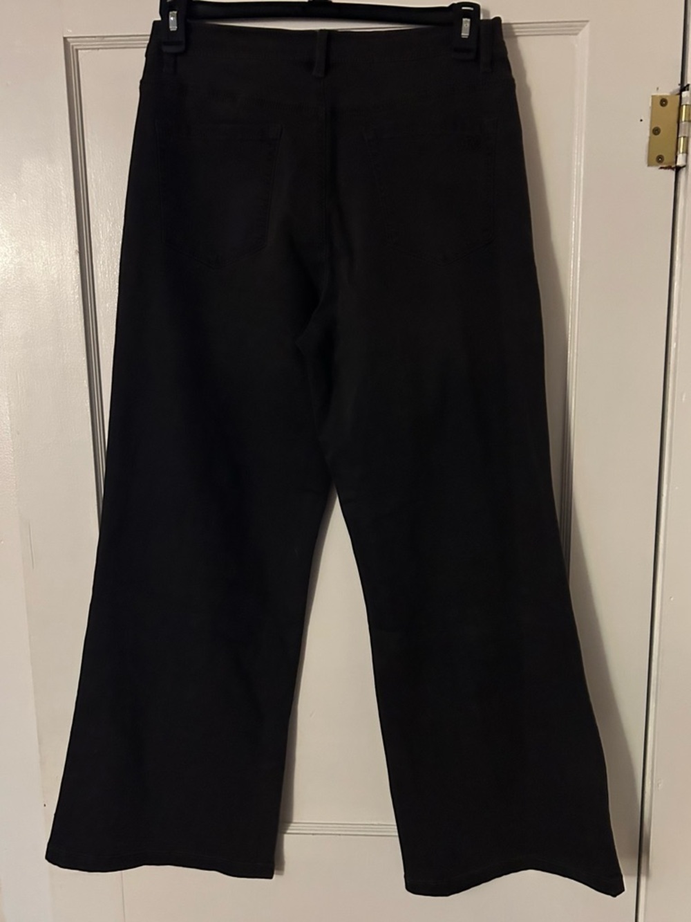 DG2 by Diane Gilman Black Wide Leg Jeans with Stud Embellishment - Picture 7 of 7